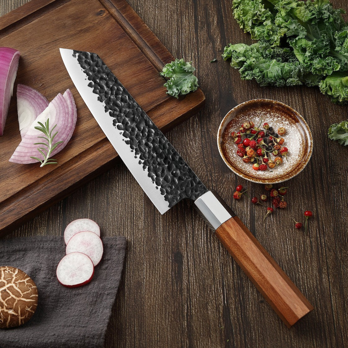 Kiritsuke roestvrijstalen mes – 34,5 cm precisiemes