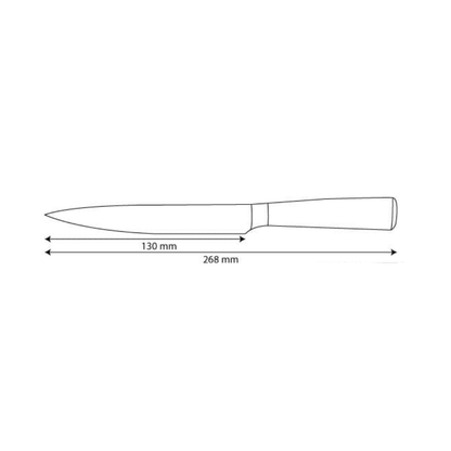 Premium koksmes – 13,5 cm precisiemes