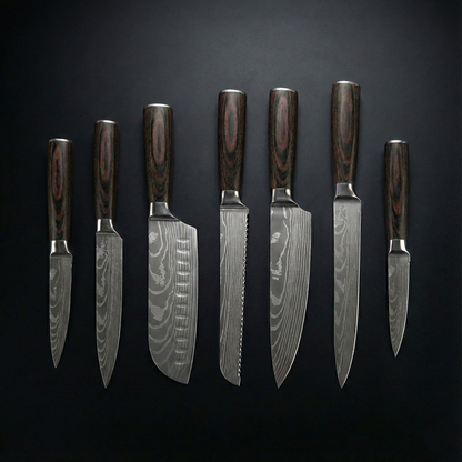 Japans messenset – precisiecollectie (7-delig)