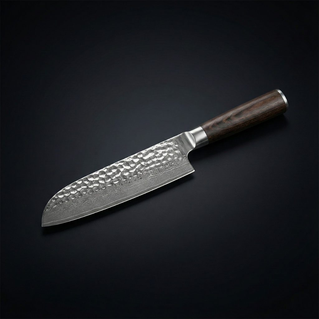 Japans gehamerd santokumes – 18 cm precisiemes