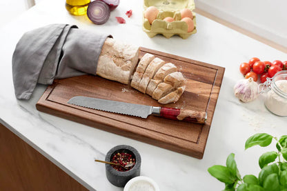 Japanse Damascus Nakama Shinku 5-delige Chef's Messenset – Precisiebladen