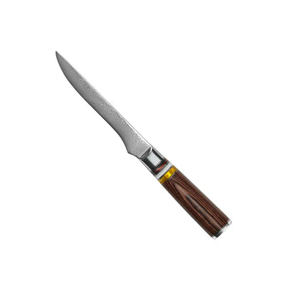 Professionele Japanse 7-delige Damascus Master messenset